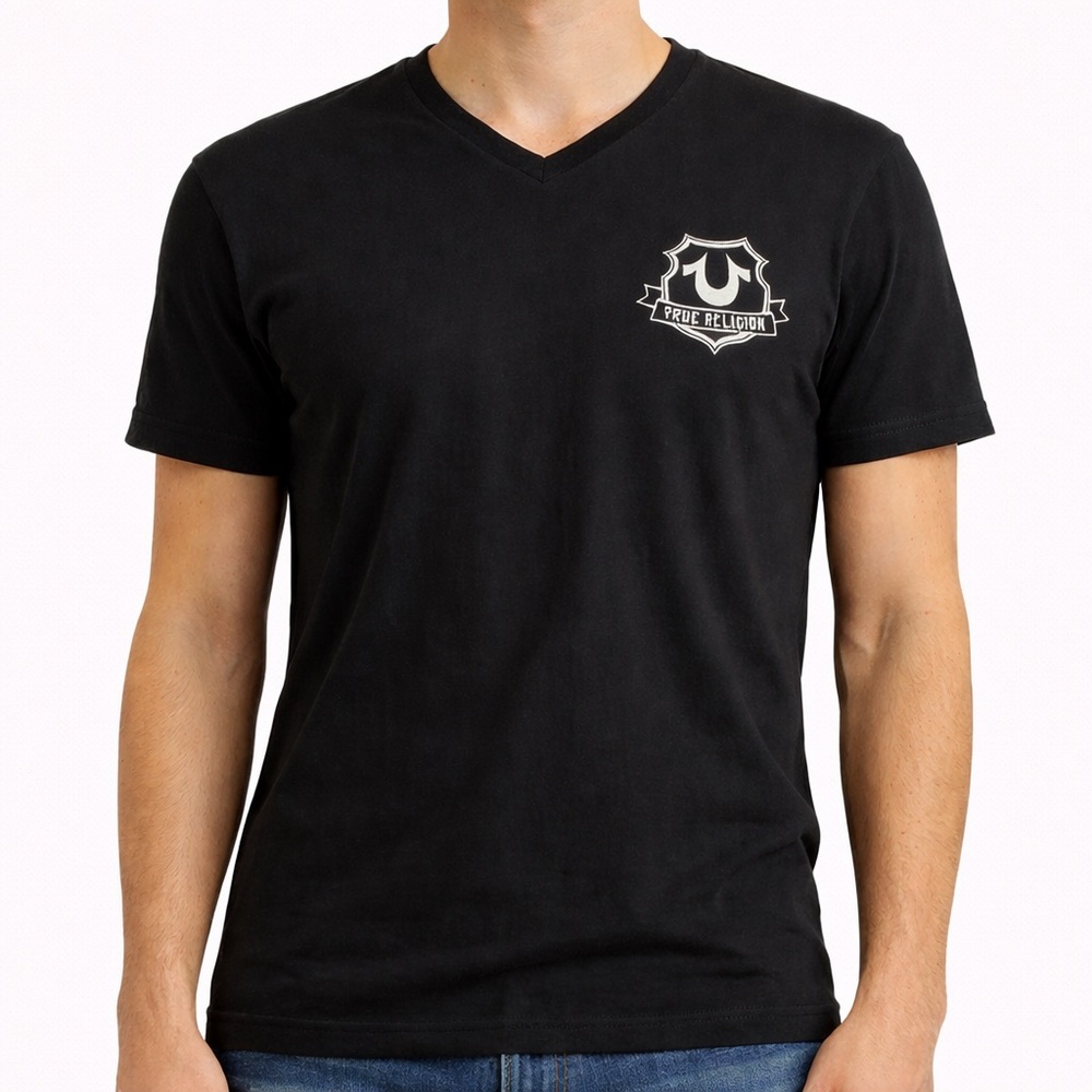 True Religion Black Shirt Men’s Medium